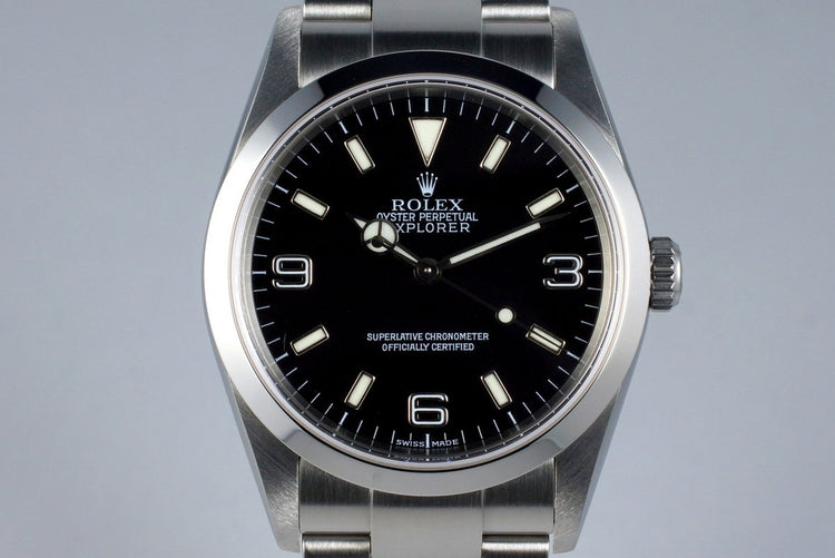 2004 Rolex Explorer 114270 with Box and Papers