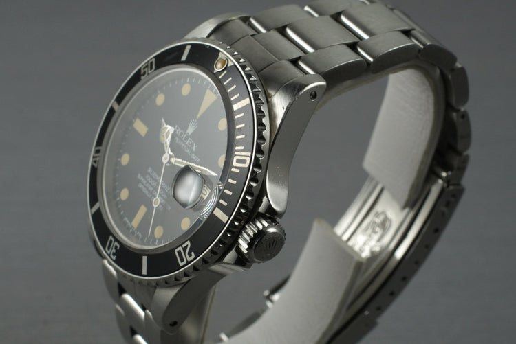 1980 Rolex Submariner 16800 with Box and Papers