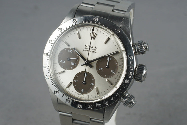 1972 Rolex Daytona 6265 Silver Tropical Dial