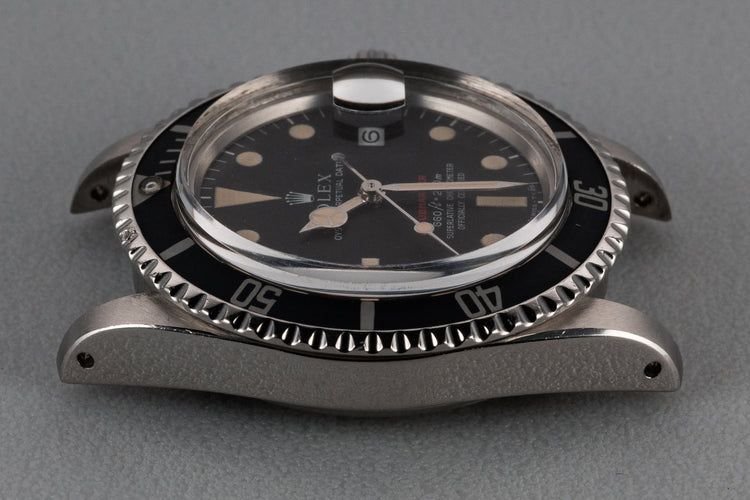 1972 Rolex Red Submariner 1680 MK IV Dial