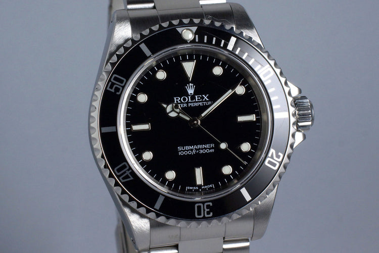 2005 Rolex Submariner 14060M with Box and Papers