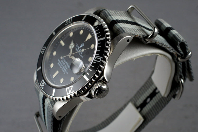 1987 Rolex Spider Dial Submariner 16800