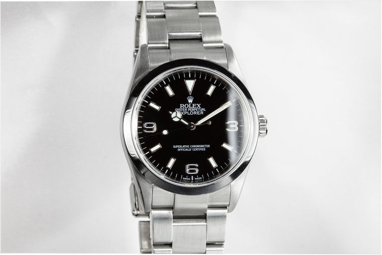 2006 Rolex Explorer 114270 with Box and Papers