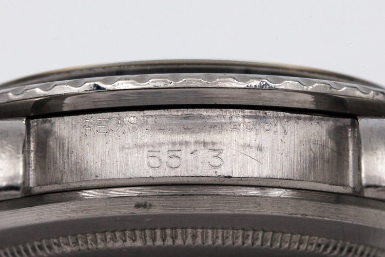 1965 Rolex Submariner 5513 with Tropical Gilt Dial