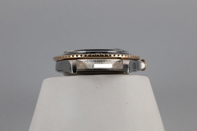1981 Rolex Two Tone GMT-Master 16753 with Black Nipple Dial