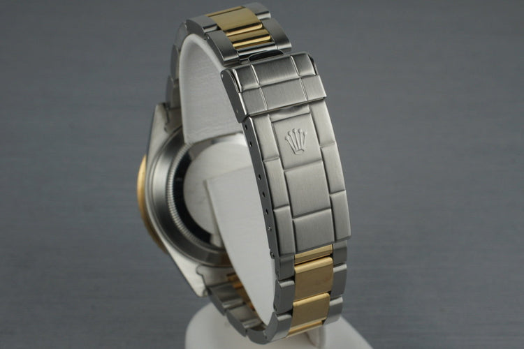 1990 Rolex Two Tone Submariner 16613 with Tiffany and Co Dial