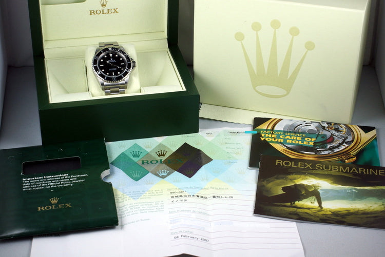 2006 Rolex Submariner 14060M with Box and Papers