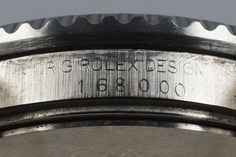 1986 Rolex Submariner 168000