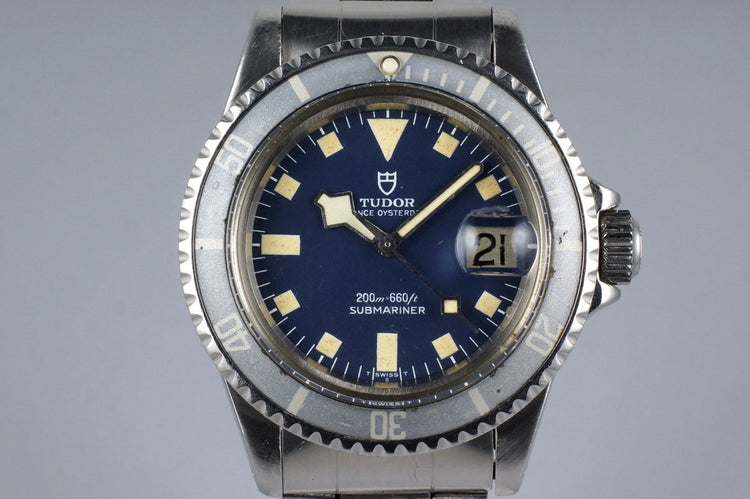 1981 Tudor Submariner 94110 Blue Snowflake