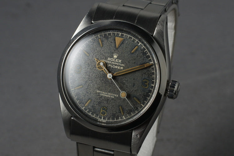 1958 Rolex Explorer 1 6610 with Gilt Dial