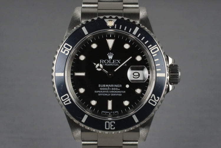 1997 Rolex Submariner 16610