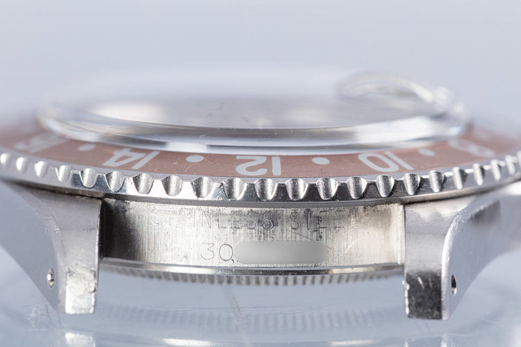 1971 Unpolished Vintage Rolex GMT-Master 1675 MK II Dial