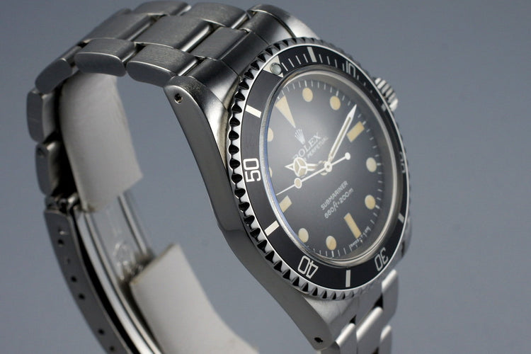 1979 Rolex Submariner 5513 Mark II Maxi Dial