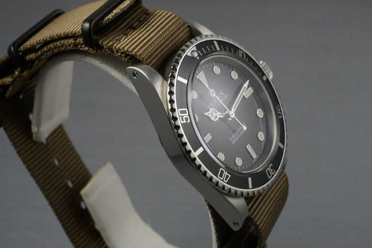 1967 Rolex Submariner 5513 with Service Papers