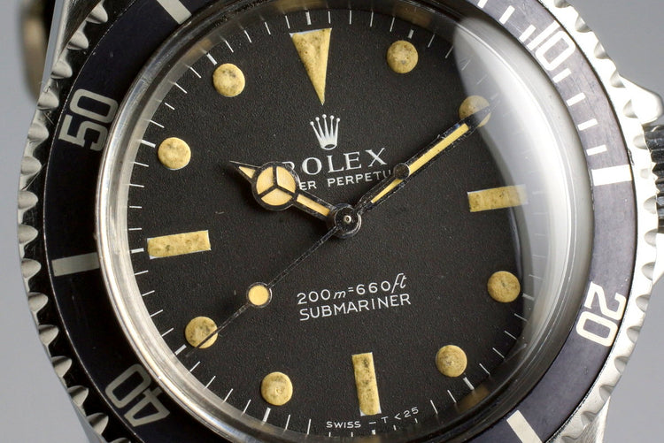 1967 Rolex Submariner 5513 Meters First