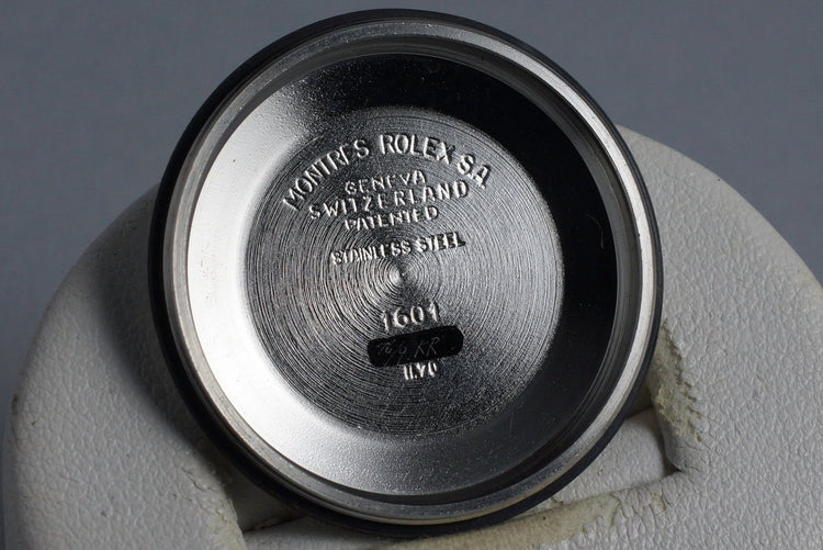 1970 Rolex DateJust 1601 Silver Linen Dial