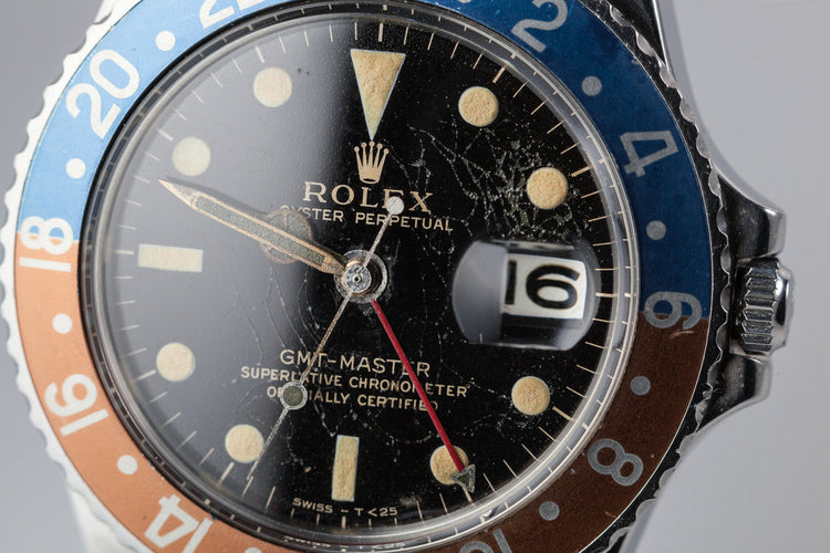 1964 Rolex GMT 1675 with Gilt Dial