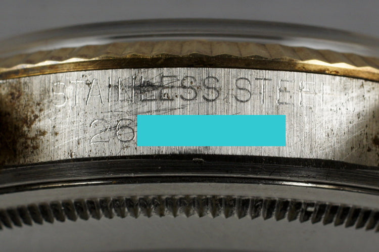 1971 Rolex Two Tone DateJust 1601 with Brown Dial