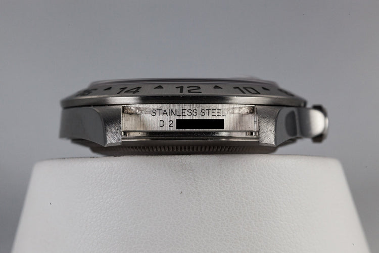 2005 Rolex Explorer II 16570 Black Dial