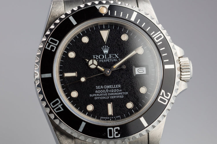 1983 Rolex Sea-Dweller 16660 with Spider Dial