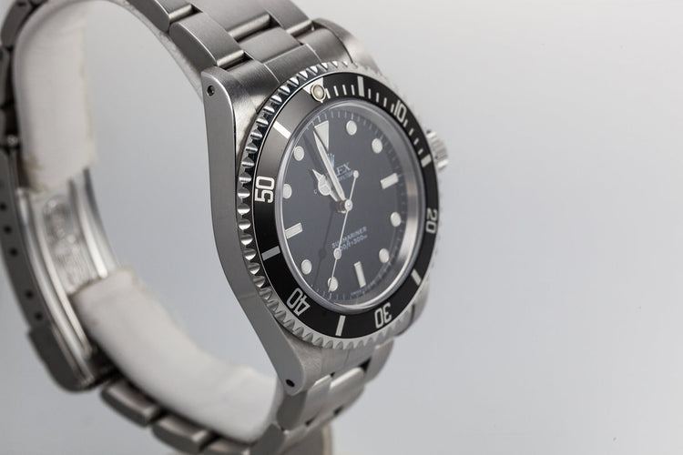 1998 Rolex Submariner 14060 with Box and Papers