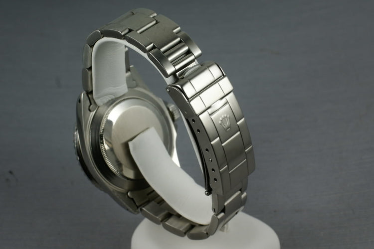Rolex Submariner 16800 Matte Dial Box and Papers