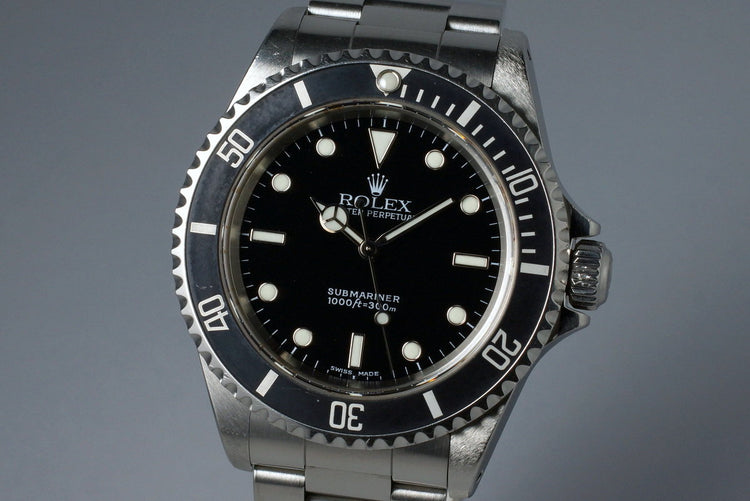 2002 Rolex Submariner 14060M