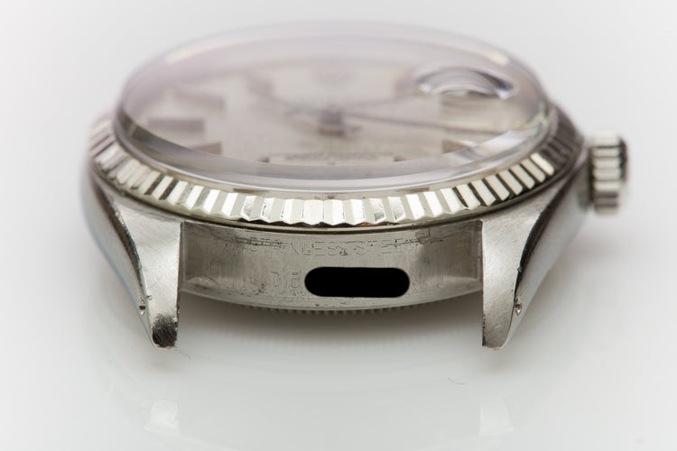 1983 ROLEX DateJust 16014 with Silver Linen Dial