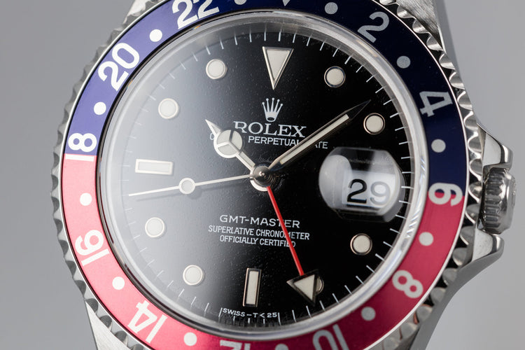 1995 Rolex GMT-Master 16700 with Faded Pepsi Bezel