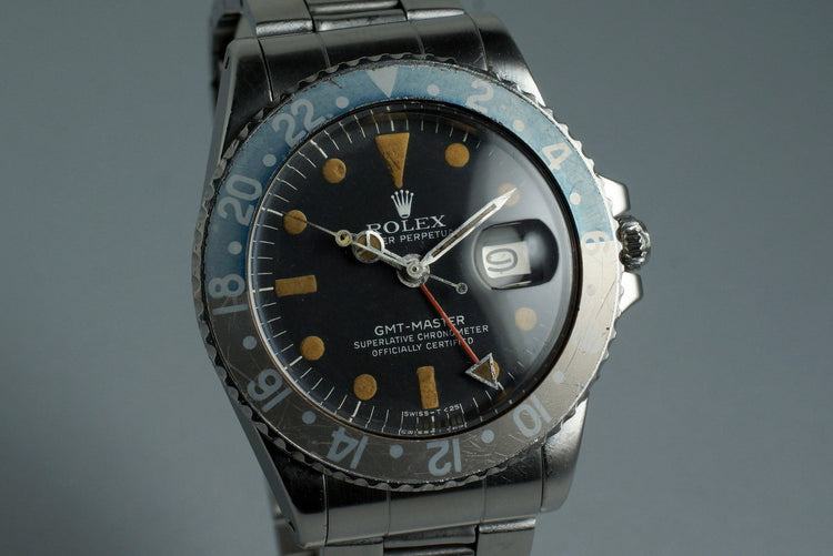 1978 Rolex GMT 1675 with Dark Orange Patina