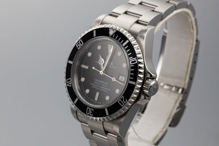 2006 Rolex Sea-Dweller 16600 with Box and Papers