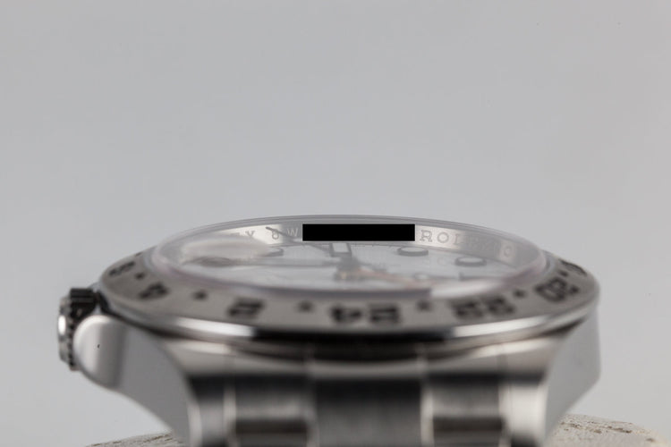 2013 Rolex Explorer II 216570 White Dial with Box and Papers
