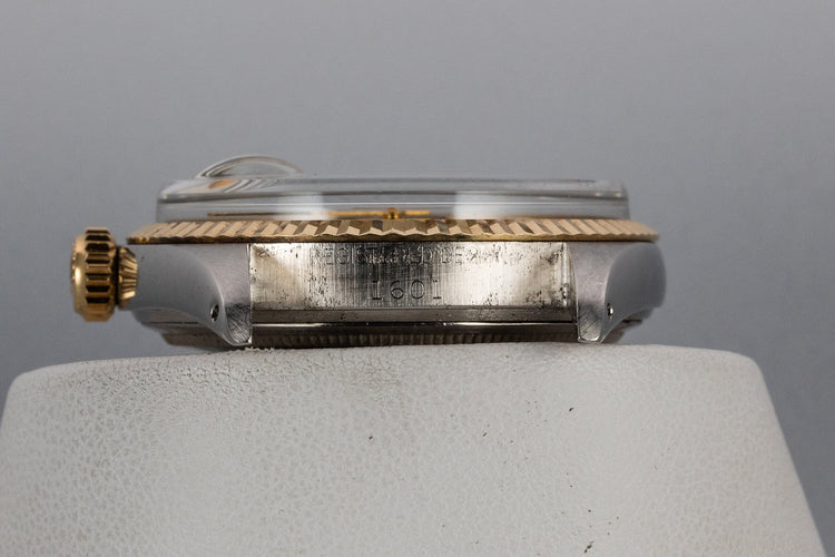 1969 Rolex Two-Tone DateJust 1601Silver Dial