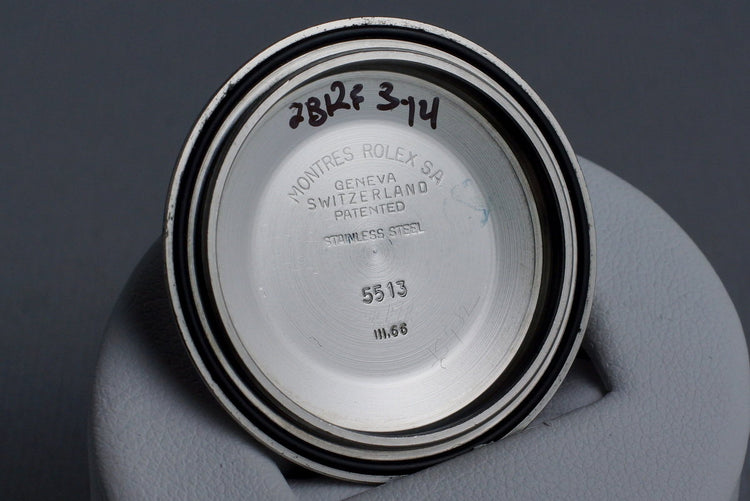 1971 Rolex Submariner 5513 with Serif Dial