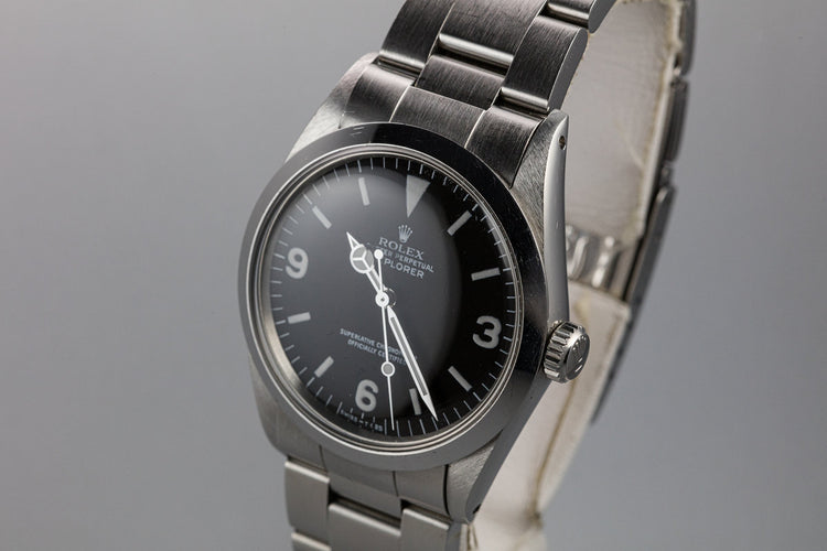 1988 Rolex Explorer 1016 Matte Dial