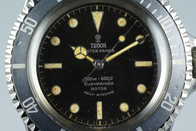 1965 Tudor Submariner 7928 Chapter Ring Dial