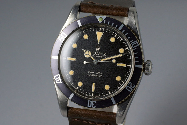 1957 Rolex Submariner 6536-1 Service Dial