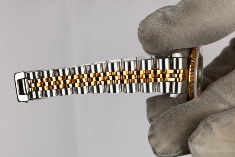 1996 Rolex Two-Tone Ladies DateJust 69173 Champagne Dial with Papers