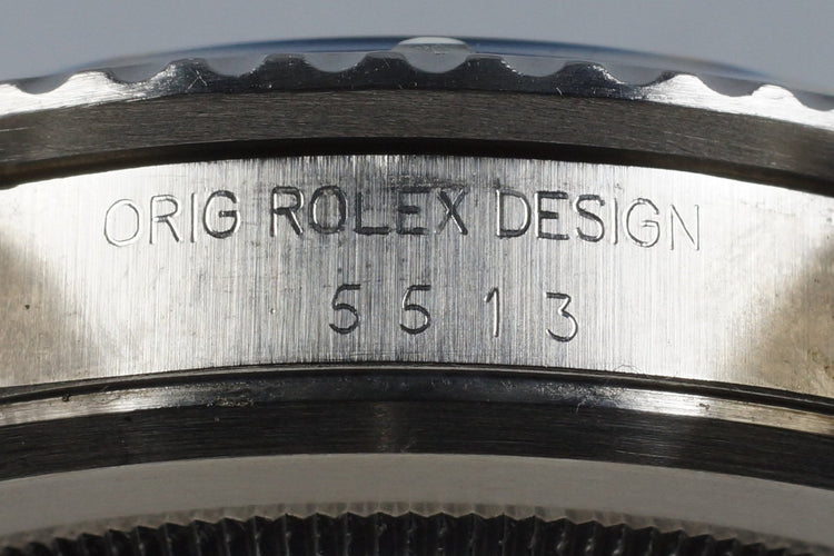 1984 Rolex Submariner 5513
