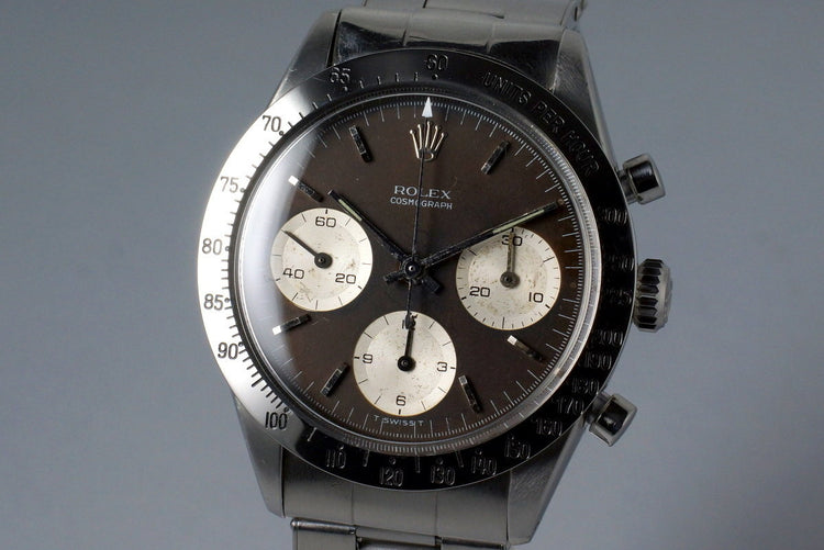 1964 Rolex Chronograph 6239 Tropical Brown Dial