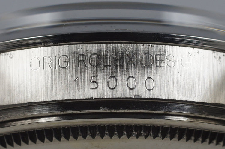 1982 Rolex Date 15000 White Roman Dial