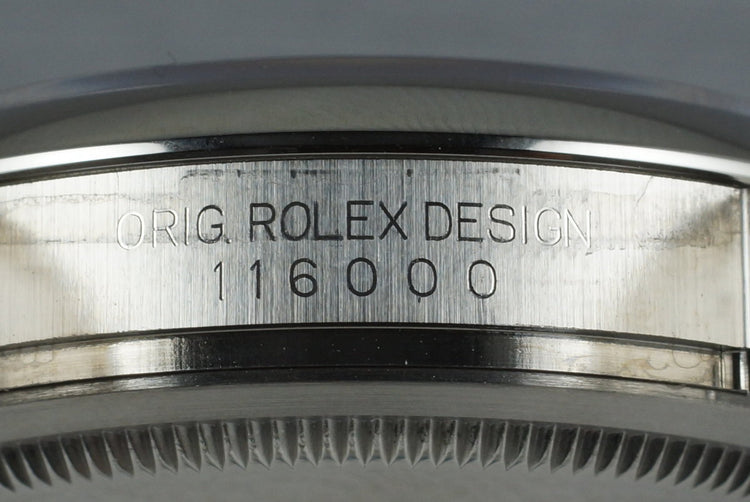 2014 Rolex Oyster Perpetual 116000 with Box and Papers