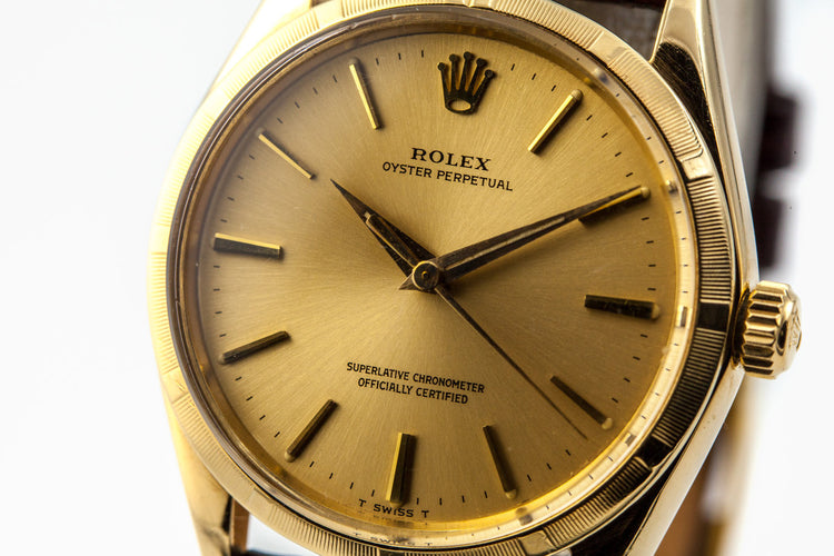Rolex OP 1500 14K Yellow Gold