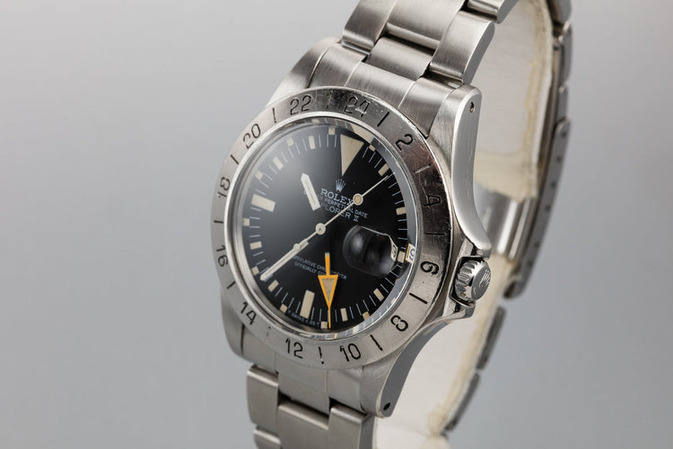 1982 Rolex Explorer II 1655 MK V Dial
