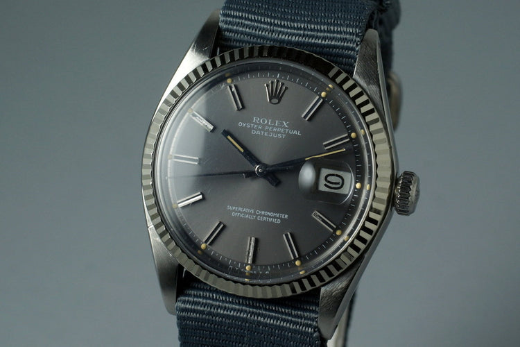 1972 Rolex DateJust 1601 Gray Sigma Dial