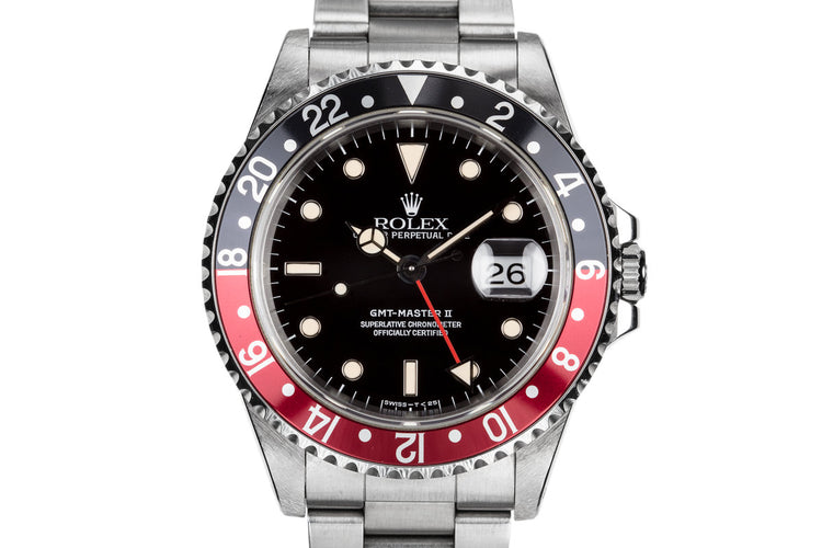 1997 Rolex GMT-Master II 16710 "Coke" with Box and Papers