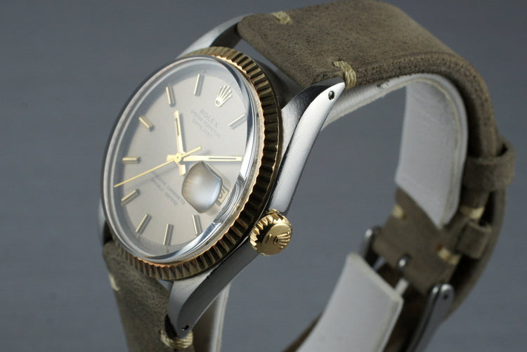 1969 Rolex Two Tone DateJust 1601 with Brown Dial