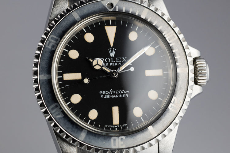 1977 Rolex Submariner 5513 with MK I Maxi Dial
