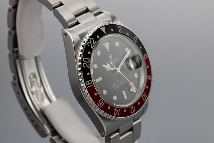 1988 Rolex GMT-Master II 16760 "Fat Lady" with Static Patina Dial and "Coke" Insert
