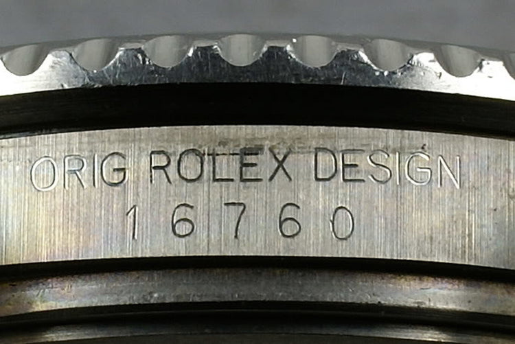 Rolex GMT 16760 with a tropical non date dial